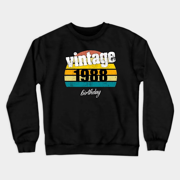 Vintage 1988 Crewneck Sweatshirt by Yous Sef